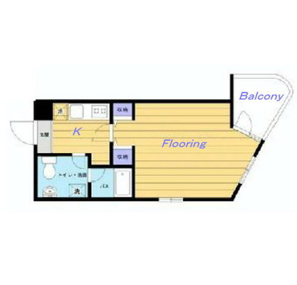 早稲田大学賃貸マンション・1K