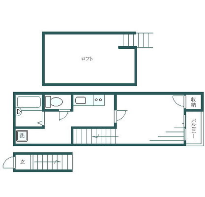 早稲田大学 アパート 1K