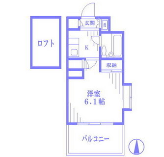 東京都文京区目白台３丁目 賃貸マンション 1K