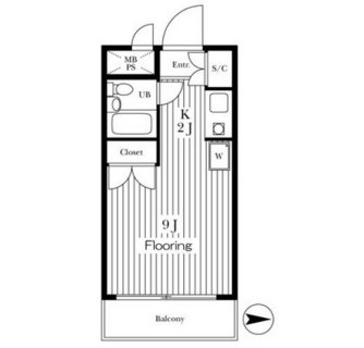 東京都新宿区矢来町 賃貸マンション 1K