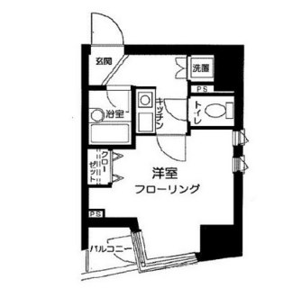 東京都新宿区片町 賃貸マンション 1K