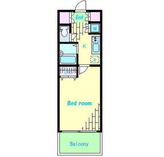 東京都新宿区弁天町 賃貸マンション 1K