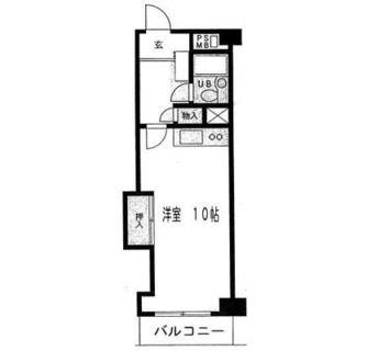 東京都豊島区高田２丁目 賃貸マンション 1R