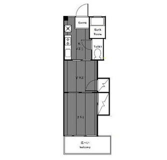 東京都新宿区北新宿４丁目 賃貸マンション 2DK