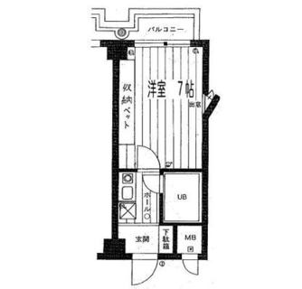 東京都豊島区高田３丁目 賃貸マンション 1K