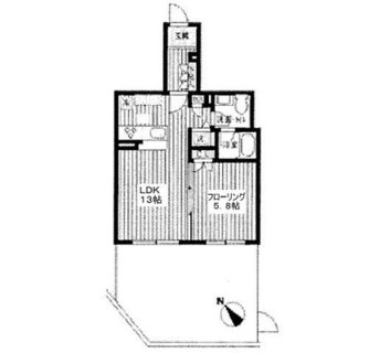 東京都新宿区喜久井町 賃貸マンション 1LDK