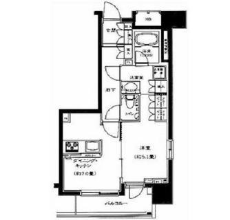 東京都新宿区高田馬場１丁目 賃貸マンション 1DK