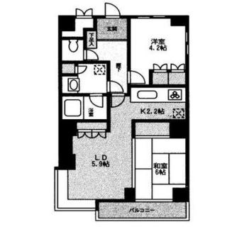 東京都新宿区西早稲田３丁目 賃貸マンション 2DK