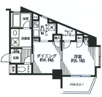 東京都新宿区西早稲田２丁目 賃貸マンション 1DK