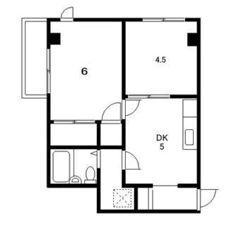 東京都新宿区早稲田鶴巻町 賃貸マンション 2DK