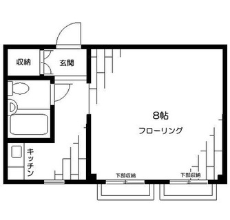 東京都新宿区戸山１丁目 賃貸マンション 1K