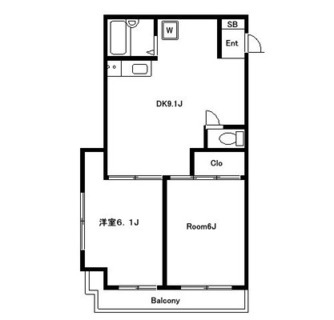 東京都文京区関口１丁目 賃貸マンション 2DK