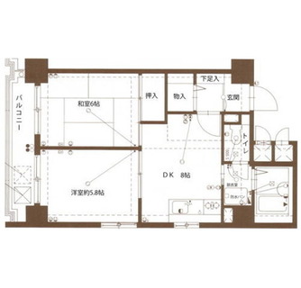 東京都文京区音羽１丁目 賃貸マンション 2DK