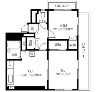 東京都新宿区大久保１丁目 賃貸マンション 2DK