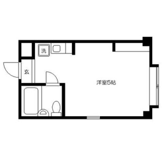 東京都文京区小日向３丁目 賃貸マンション 1R