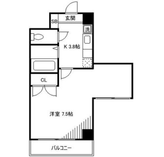 東京都新宿区横寺町 賃貸マンション 1K