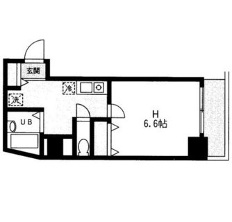 東京都新宿区余丁町 賃貸マンション 1K