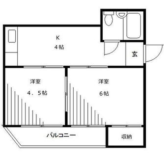 東京都新宿区榎町 賃貸マンション 2K