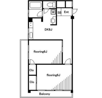 東京都豊島区高田３丁目 賃貸マンション 2DK