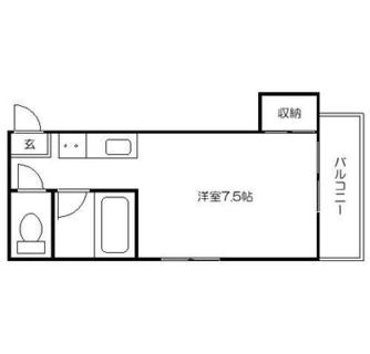 東京都新宿区戸山１丁目 賃貸マンション 1R