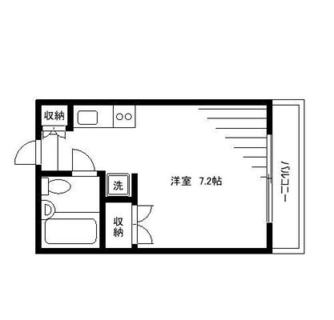 東京都新宿区弁天町 賃貸マンション 1R