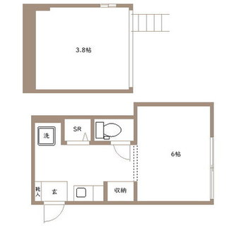 東京都新宿区高田馬場２丁目 賃貸アパート 1R