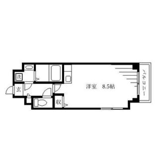 東京都新宿区西五軒町 賃貸マンション 1R