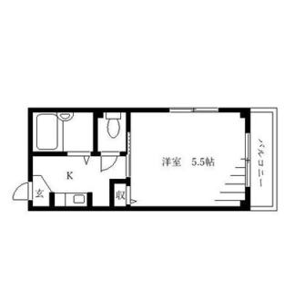 東京都新宿区早稲田鶴巻町 賃貸マンション 1K