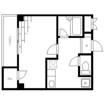 東京都新宿区高田馬場２丁目 賃貸マンション 1K